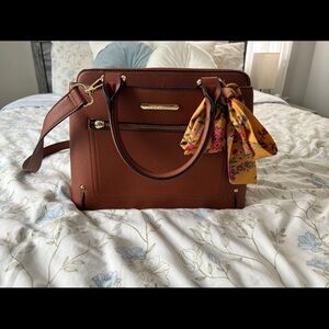 Elegant Brown Leather Women's Bag